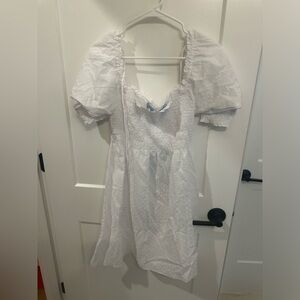 Mini white Hill House dress- size medium NWT